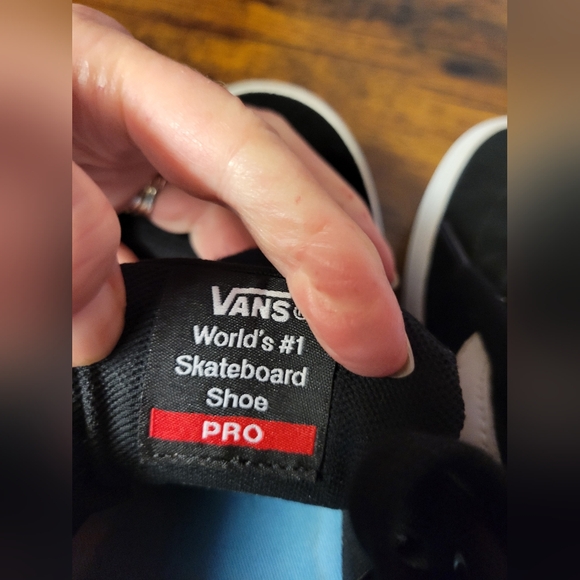 Vans Kyle Walker mens size 8.5 Vans Pro Black White - Picture 8 of 11